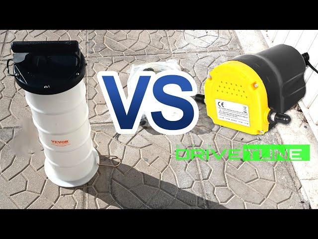 OIL Suction Pump Review - Vacuum vs Electric