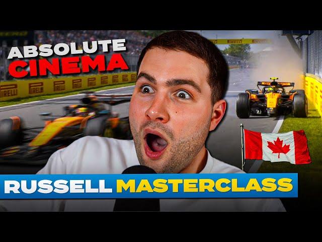 The Battle Has Begun & George Russell that was INCREDIBLE.. Canadian Grand Prix