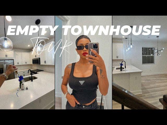 EMPTY HOUSE TOUR | MY FIRST NEW CONSTRUCTION TOWNHOUSE ! 4 BED,2.5 BATH