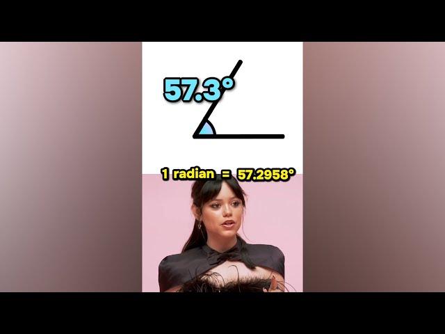 Jenna Ortega explains what radians are in 1 minute