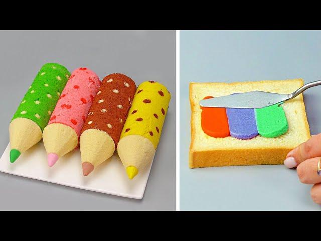 Fun and Creative Dessert Decorating Tutorials Like a Pro | Yummy Colorful Cake Recipes