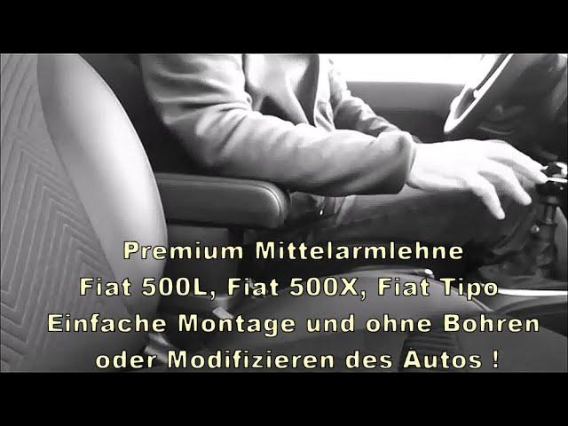 Mittelarmlehne premium neue Fiat 500X, Fiat 500L und Fiat Tipo - Accoudoir Fiat 500X, 500L, Tipo