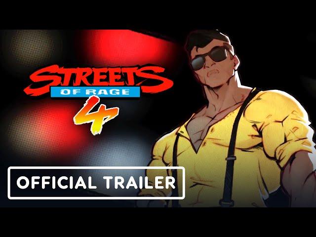 Streets of Rage 4 - Official Adam Hunter Trailer