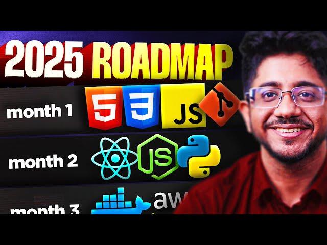 Is Web Development DEAD!? - 90 Days Web Dev Roadmap 2025