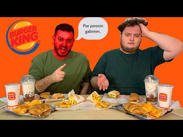 ALBANIAN BURGER KING  CHALLENGE. Porosia gabim ! | ARIZONRR