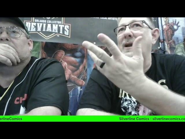 Live from Infinity Toy and Comic Con With Roland Mann from Silverline Comics