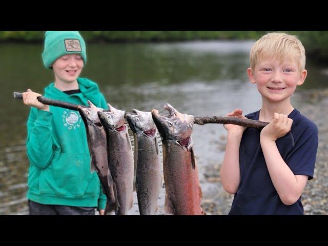 5 Days Fishing & Camping in Alaska - Cooking What We Catch