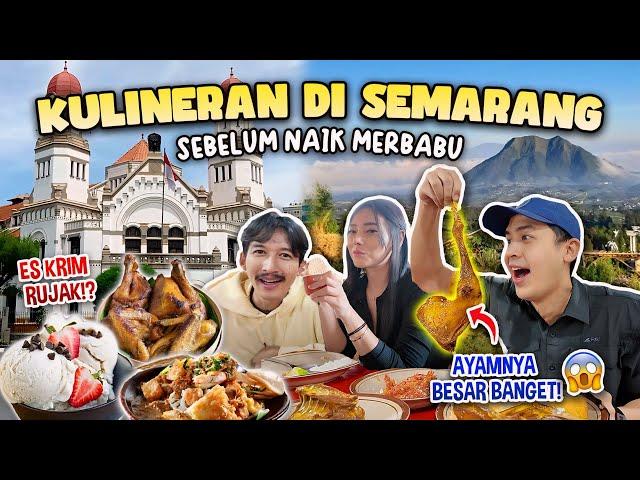 KULINERAN DI SEMARANG!! FT. WENDY WALTERS, EJAAK, FIERSA BESARI DLL!