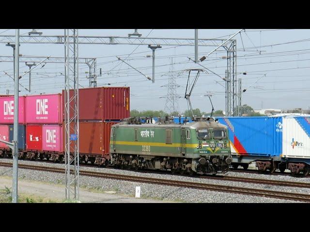 High Speed Double Stack Container Train , Vande Bharat Express