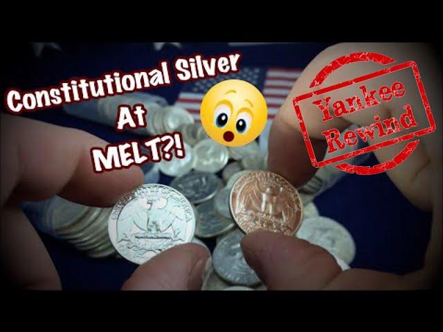 ⬅️ Yankee Rewind ⬅️...Incredible Constitutional Silver Score at Silver Melt Prices!