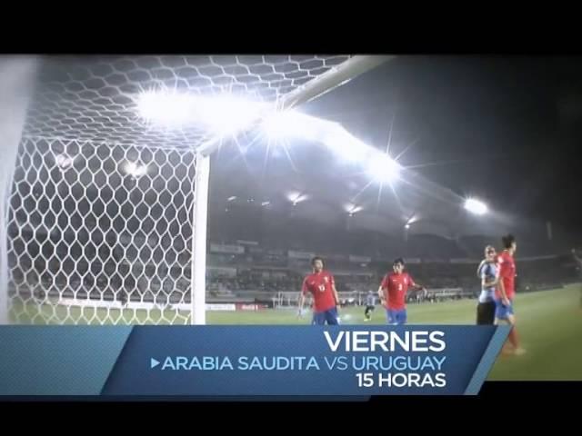 Uruguay ante Arabia Saudita. Viernes por VTV