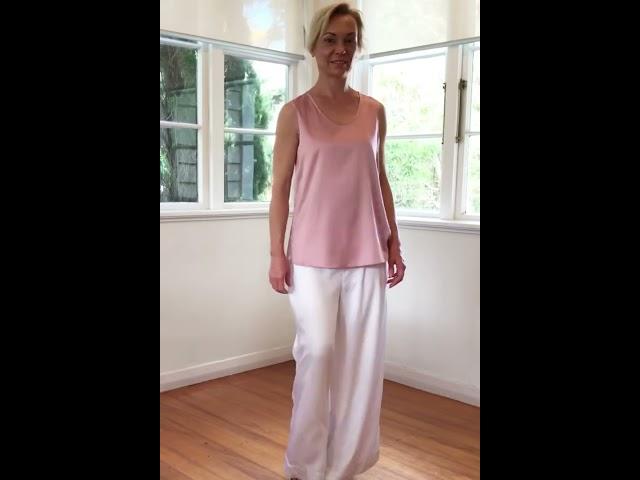 Elite Silk Top Handmade from mulberry silk. Elite Silk handmade exclusive luxury products in NZ