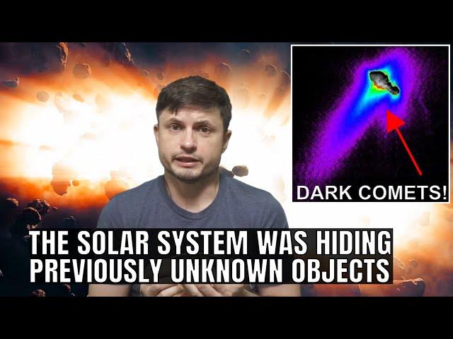 Dark Comets: Bizarre New Type of an Object in the Solar System