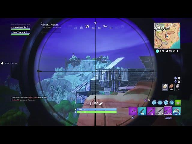 Fortnite - 100% predicted snipe.