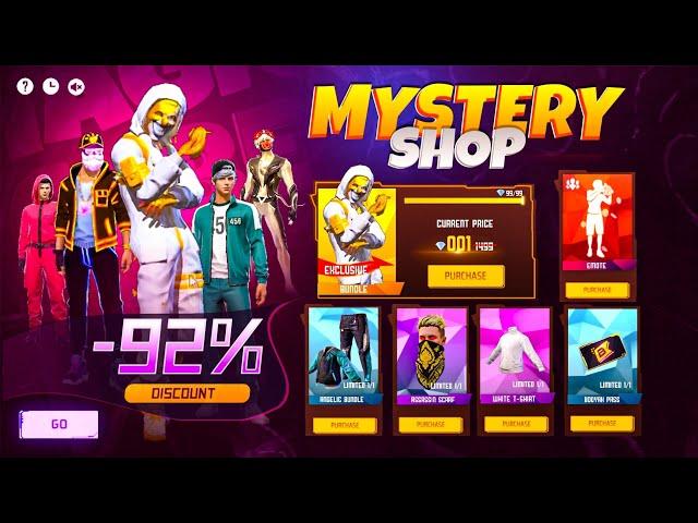 FF x Squid Game Mystery Shop Event Full Review| Lol Emote Return Free Fire New Event | Ff New Event