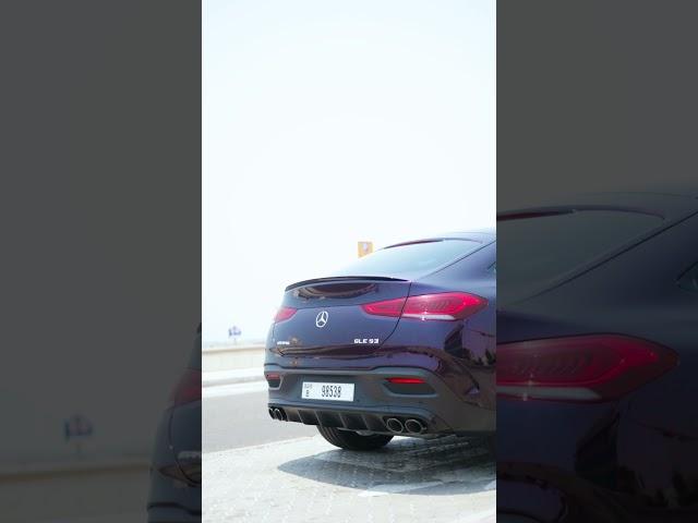 Rent Mercedes GLE53AMG violet in Dubai