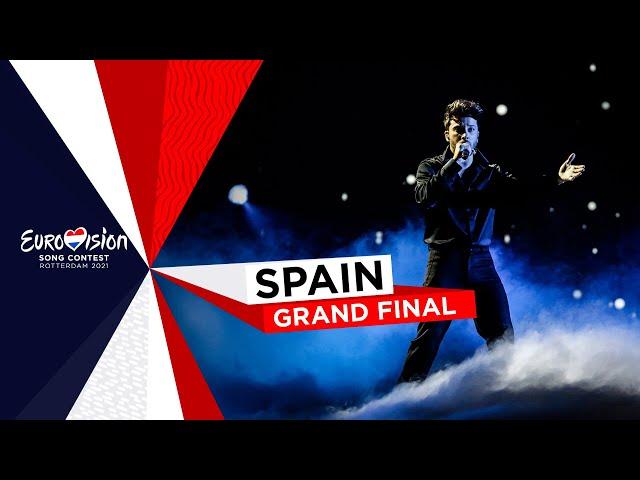 Blas Cantó - Voy A Quedarme - LIVE - Spain  - Grand Final - Eurovision 2021