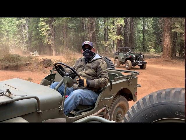 Flat Fender Jeeps at Plumas National Forest 2020