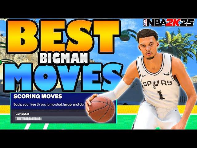 BEST Animations For BIG MEN on NBA 2K25