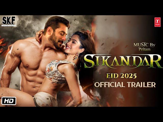 Sikandar Official Trailer | Salman Khan | Rashmika | Satya Raj | Kajal Aggarwal | A R Murugadoss