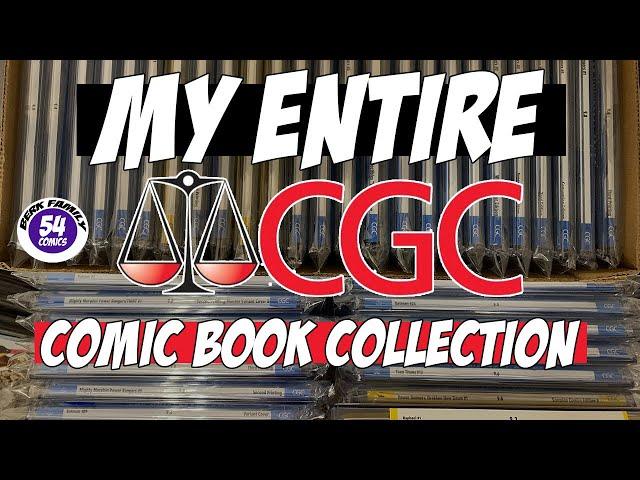 MY ENTIRE CGC COMIC BOOK COLLECTION