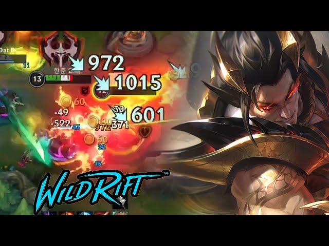 Wild rift hard game- Sett vs Darius baron lane season 13(grandmaster rank)