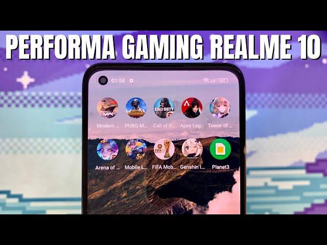 GA NYANGKA BANGET DENGAN HASIL NYA!! PERFORMA GAMING REALME 10 RAM 4/128