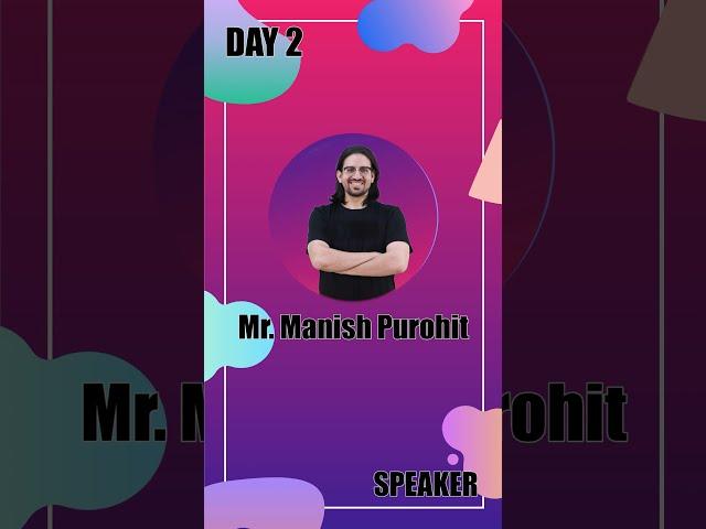 AI: Disrupting the Disruptors || Day 2: AI in Space || Mr. Manish Purohit || Checked IT