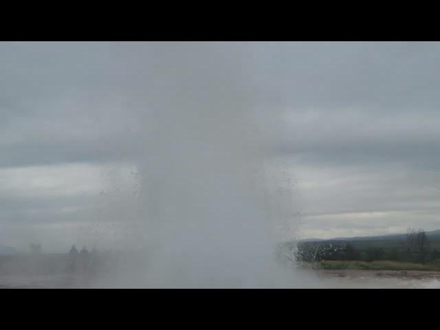 Iceland geyser