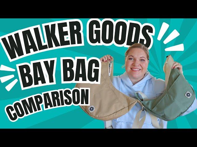 Walker Family Goods Bay Bag Size Comparison