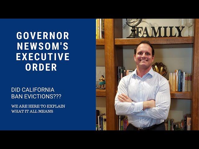 California's Executive order...What it means to you!!! ️