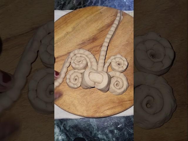 satisfying & creative dough pastry design#shorts#youtubeshorts#shortsfeed#dough ‎@Mykitchen138 