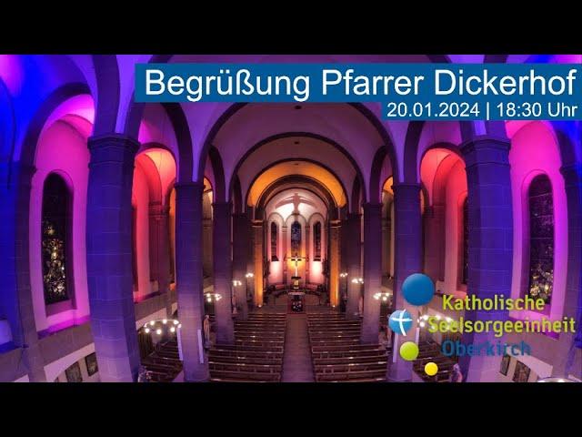 LIVE | Begrüßungsgottesdienst Pfarrer Ralf Dickerhof