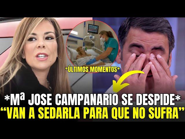 DESENLACE FINAL! JESULIN DE UBRIQUE DESPIDE A Mª JOSE CAMPANARIO ENTRE LAGRIMAS "TE QUIERO"