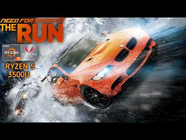 Need for Speed: The Run on Ryzen 5 3500U | Vega 8 iGPU | 8GB RAM | Asus Vivobook 14 M409DA Gameplay