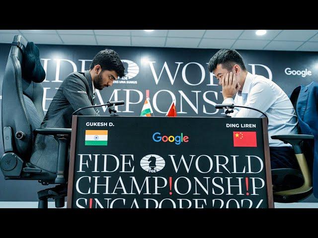 Another Shocker in Singapore: Game 3 Gukesh vs Ding WCC 2024