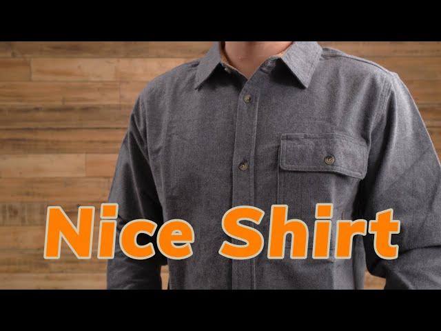 Try on: Legendary Whitetails Men's Buck Camp Flannel Shirt