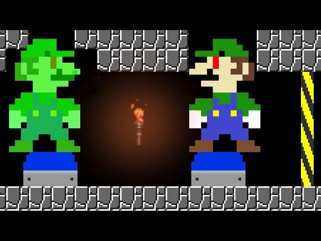 8BIT-ANI: God Mode Luigi's Maze Mayhem and Goomba Death Trap