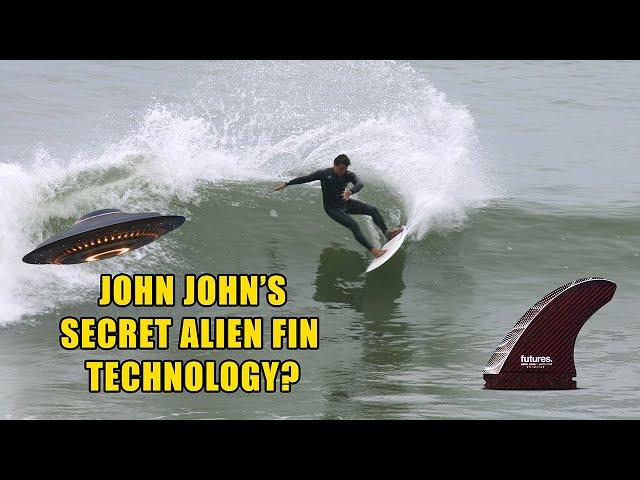 Fins That Float?? Can You Surf Like John John With His New Fin From Futures? JJF Scimitar Fin Review