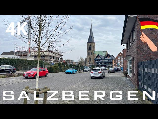  Salzbergen 4K Walking / The Germany / A Historic Gem in Lower Saxony