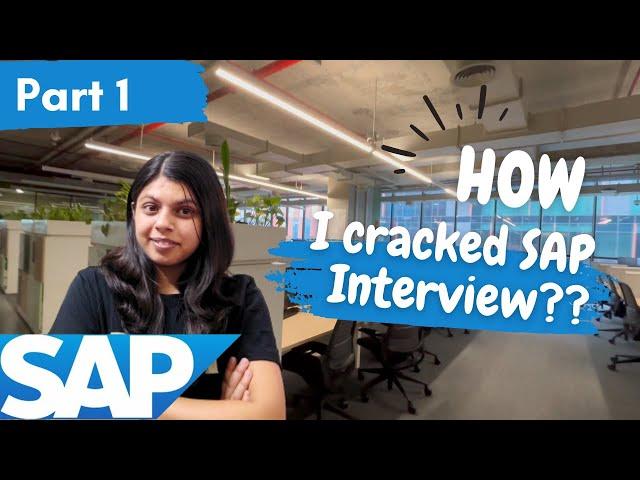 PART - 1 : How I cracked SAP Interview? With Notes