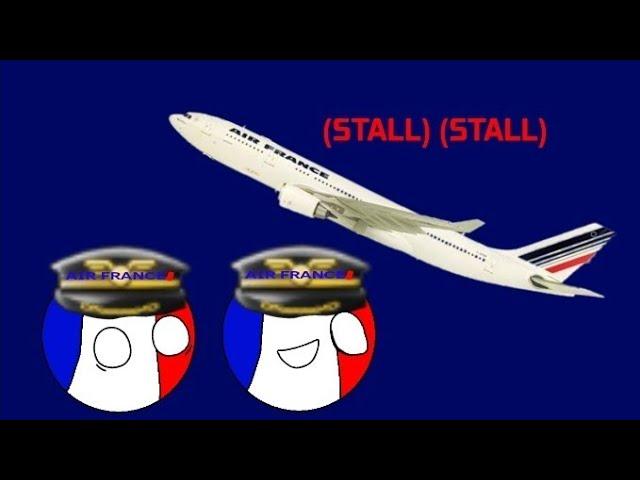 Air France Flight 447 CVR in Countryballs copied by Republic of Solokor