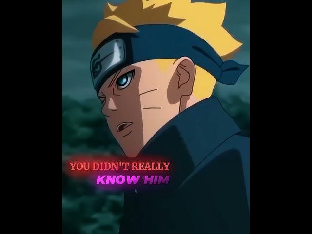 boruto two blue vortex - dad was a good man - edit ( sasuke nah huh )  naruto shippuden #edit #manga