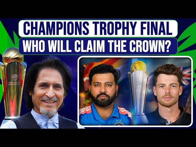 Champions Trophy Final | Who Will Claim The Crown? |  Ramiz Speaks