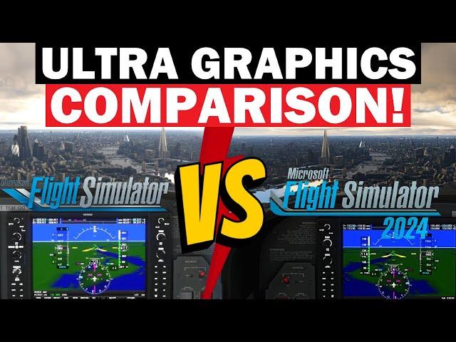 MFS 2024 vs MSFS 2020 GRAPHICS FPS Comparison - WHICH IS BETTER?