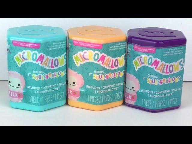 Squishmallows Micromallows EPIC Collection Mini Plush Capsules Opening  #squishmallows