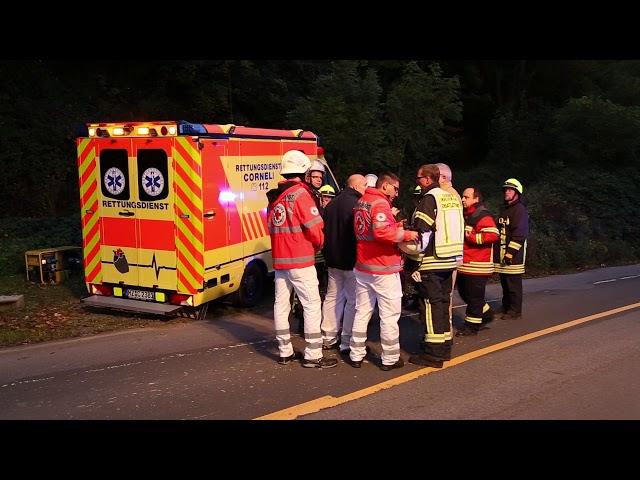 Feuerwehr rettet Wanderer aus Kreuzbachklamm bei Bingen – Zwei Feuerwehrmänner verletzt