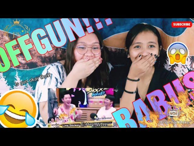 OFFGUN KISSING & HUGGING MOMENTS  (On air & Off Air ) | Reaction Video (eng.sub)