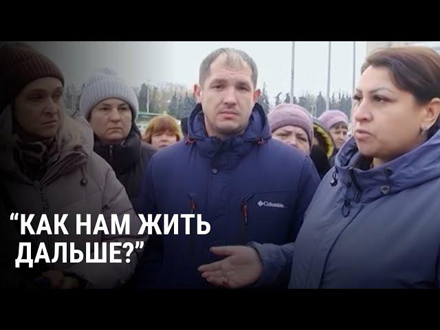 Стихийный митинг в Курске: беженцы из захваченной ВСУ Суджи выдвинули требования власти