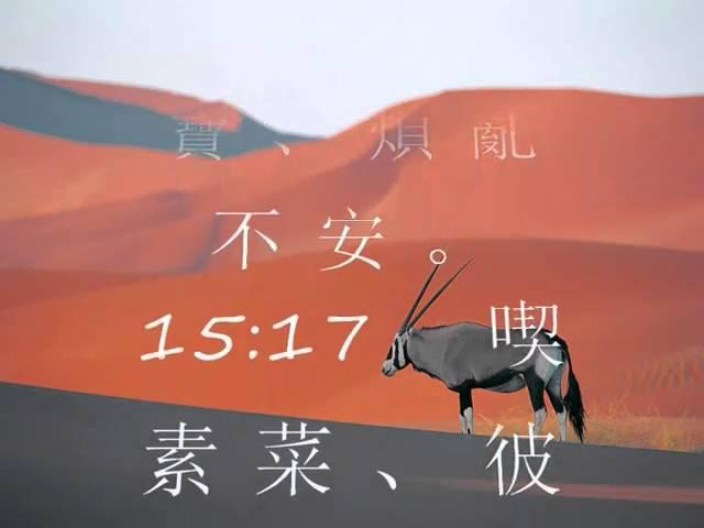 箴言15 (粵語有聲聖經) (尤太靈修系列)